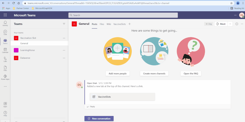Integrate Viva connection desktop for Microsoft Teams